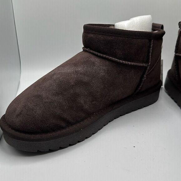 CUSHIONAIRE Women's pull on boot 8 CHOCOLATE - Picture 7 of 7